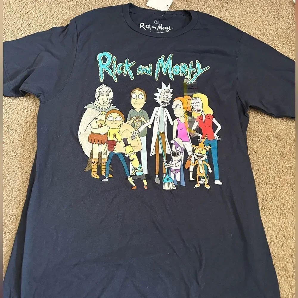 Rick and Morty Adult Swim Tshirt NWT